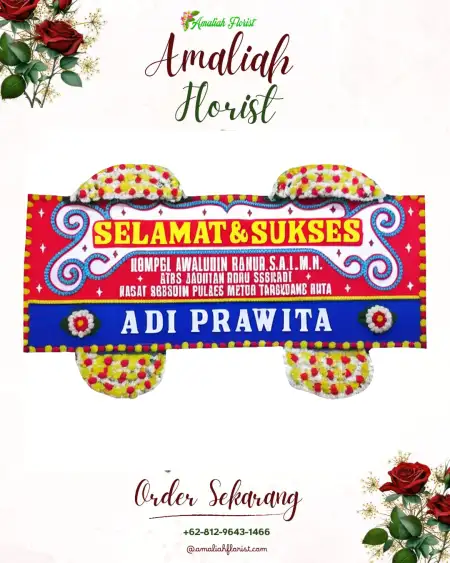 Papan Bunga Ucapan Selamat Ngumbul